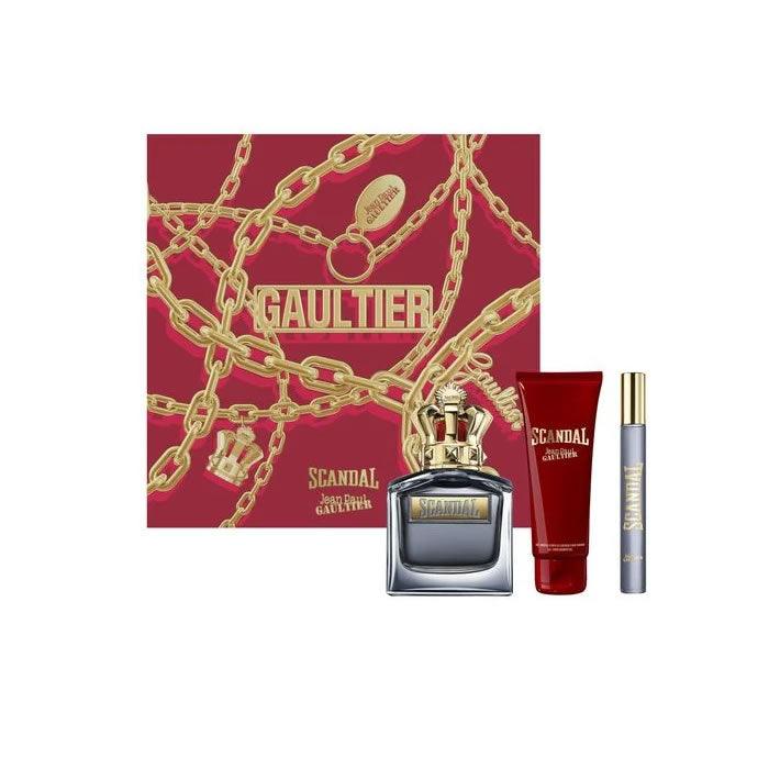 Jean Paul Gaultier Scandal for Him Eau de Toilette Spray 100ml Set 3 Pieces - ElrubEcom