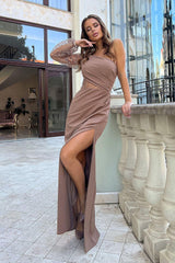 Long dress model 202384 Bicotone - ElrubEcom