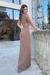 Long dress model 202384 Bicotone - ElrubEcom