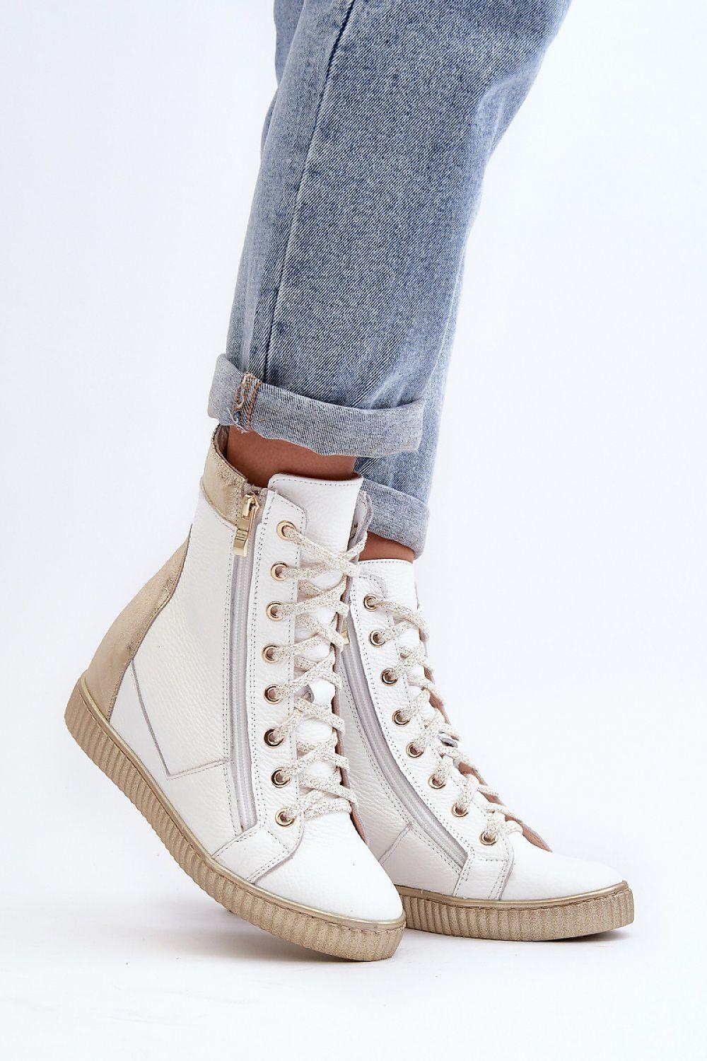 Wedge heel sneakers model 192302 Step in style - ElrubEcom