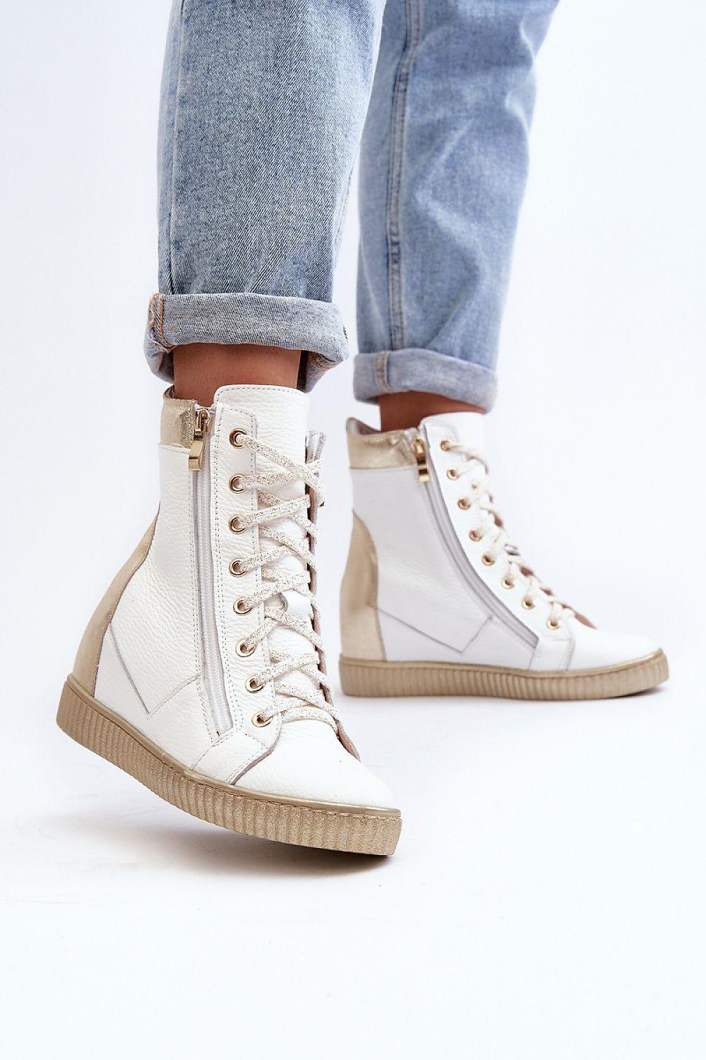 Wedge heel sneakers model 192302 Step in style - ElrubEcom