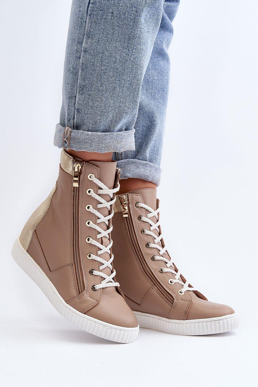 Wedge heel sneakers model 192302 Step in style - ElrubEcom