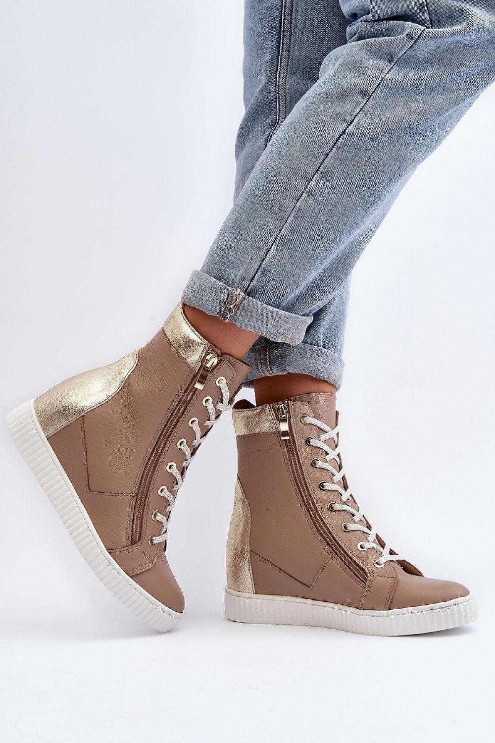 Wedge heel sneakers model 192302 Step in style - ElrubEcom