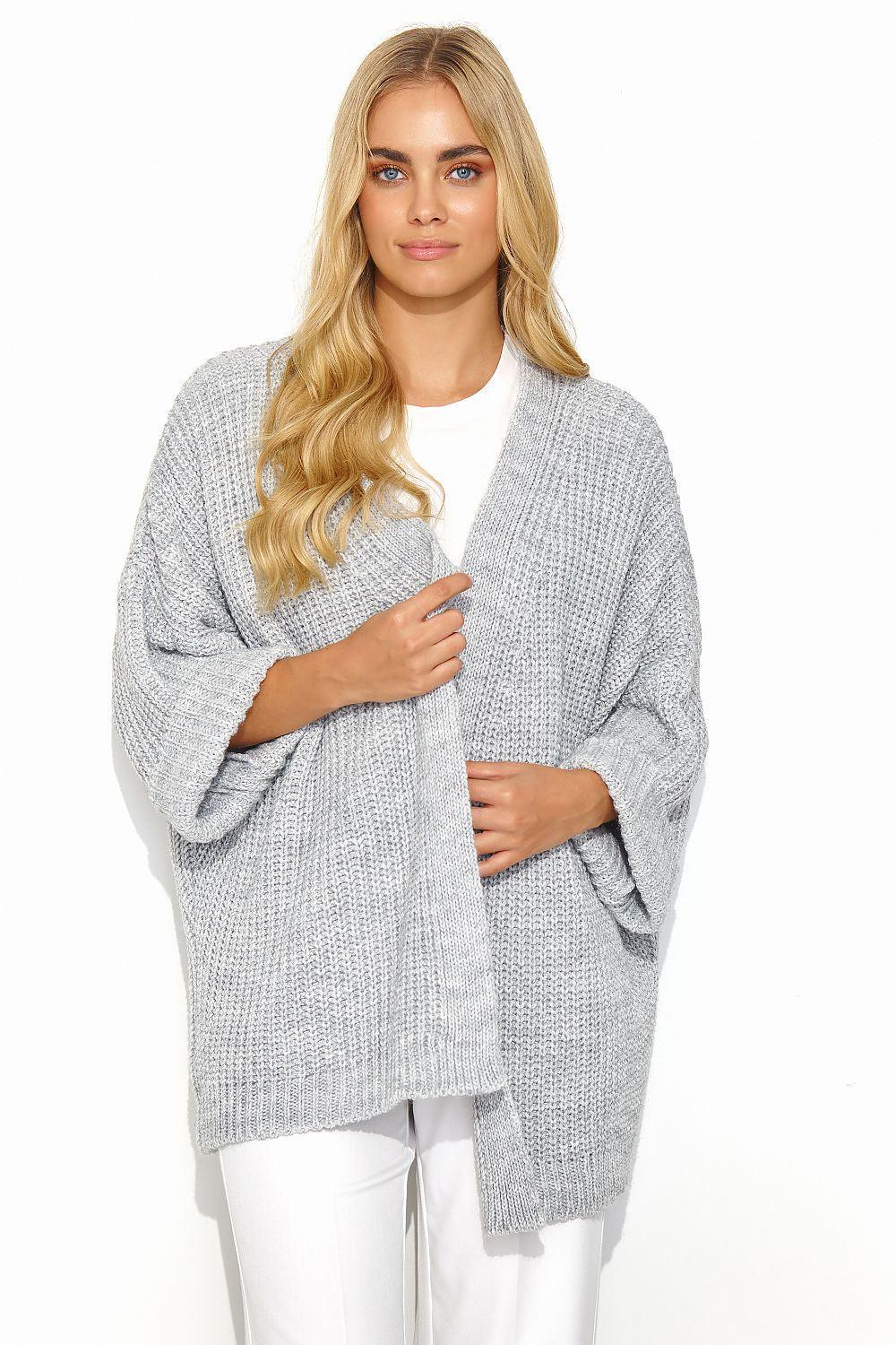 Cardigan model 192336 Makadamia - ElrubEcom