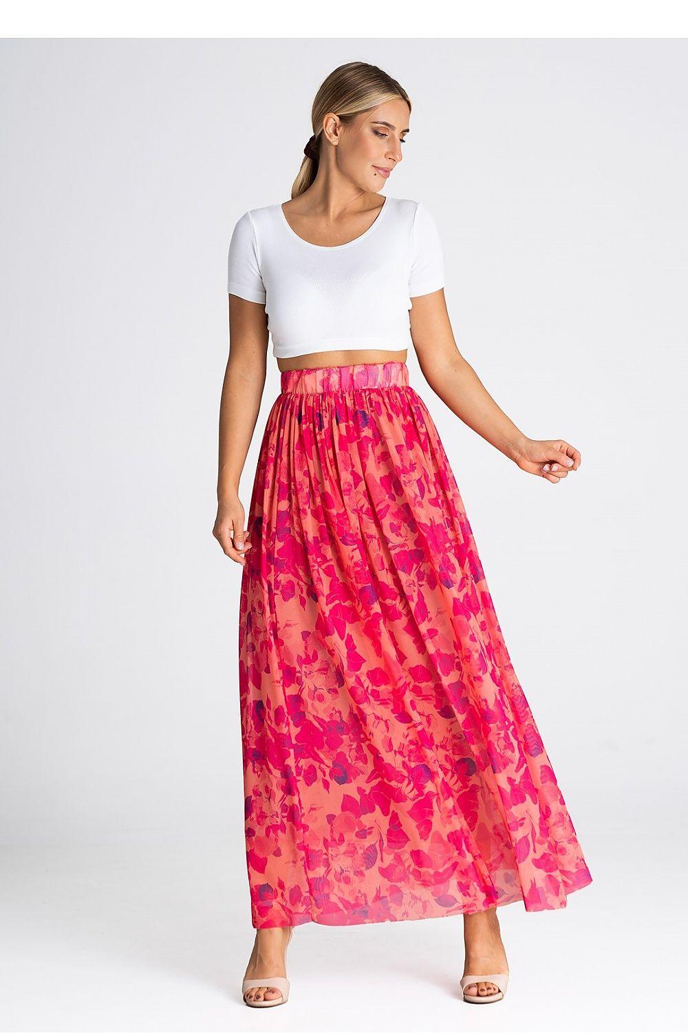 Long skirt model 197235 Figl - ElrubEcom