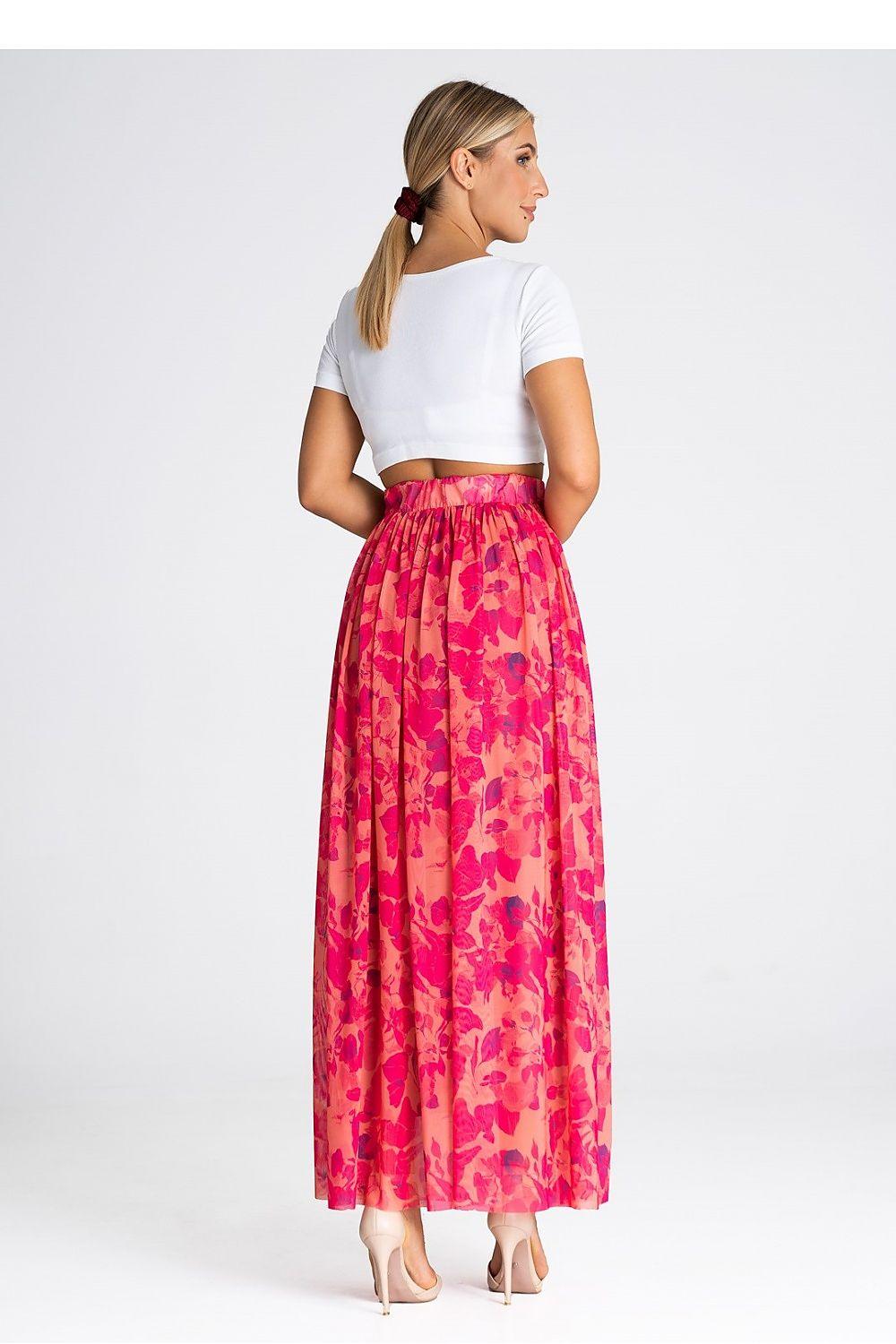 Long skirt model 197235 Figl - ElrubEcom