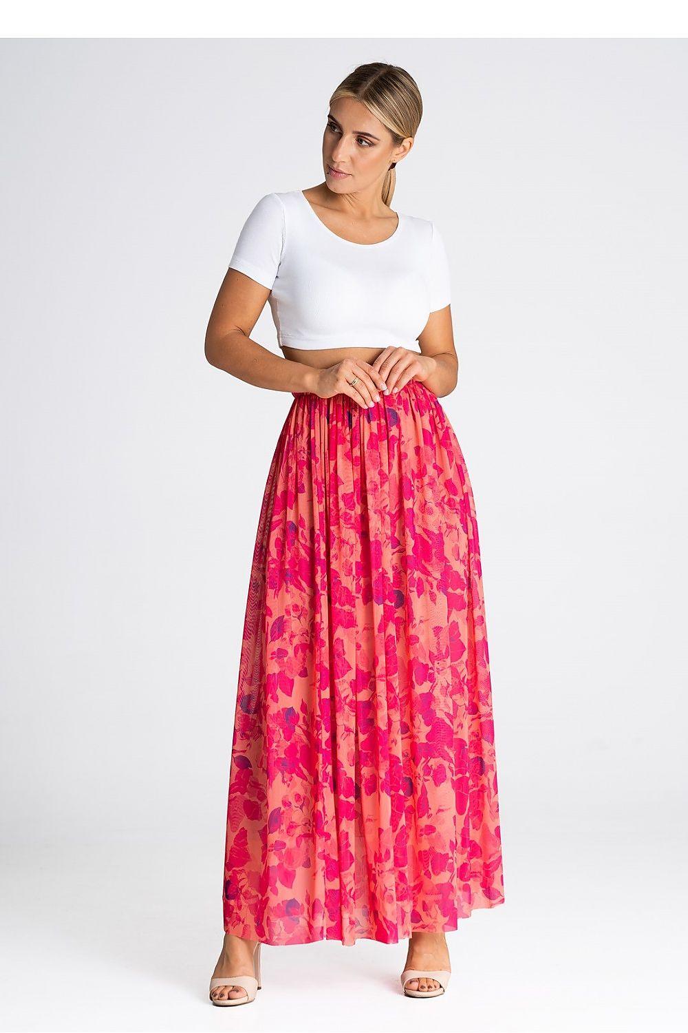 Long skirt model 197235 Figl - ElrubEcom