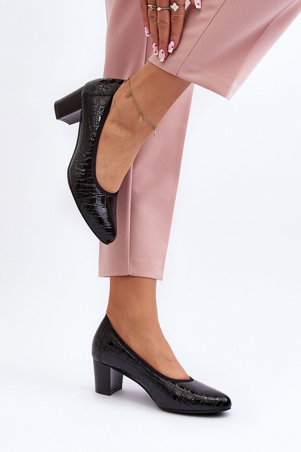 Block heel pumps model 192919 Step in style - ElrubEcom