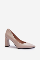 Block heel pumps model 193381 Step in style - ElrubEcom