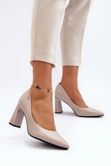 Block heel pumps model 193381 Step in style - ElrubEcom