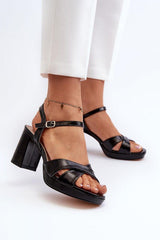 Heel sandals model 197082 Step in style - ElrubEcom