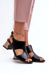 Heel sandals model 198797 Step in style - ElrubEcom