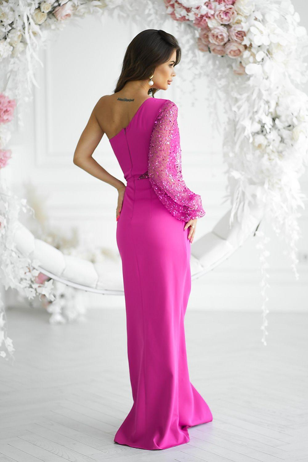 Long dress model 202384 Bicotone - ElrubEcom