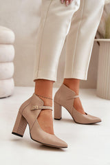 Block heel pumps model 199813 Step in style - ElrubEcom