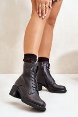 Heel boots model 200098 Step in style - ElrubEcom