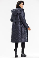 Coat model 200547 awama - ElrubEcom