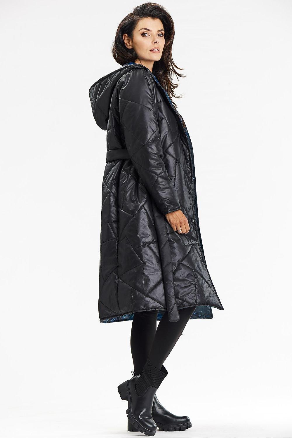 Coat model 200547 awama - ElrubEcom