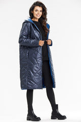 Coat model 200549 awama - ElrubEcom