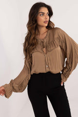 Long sleeve shirt model 202300 Och Bella - ElrubEcom