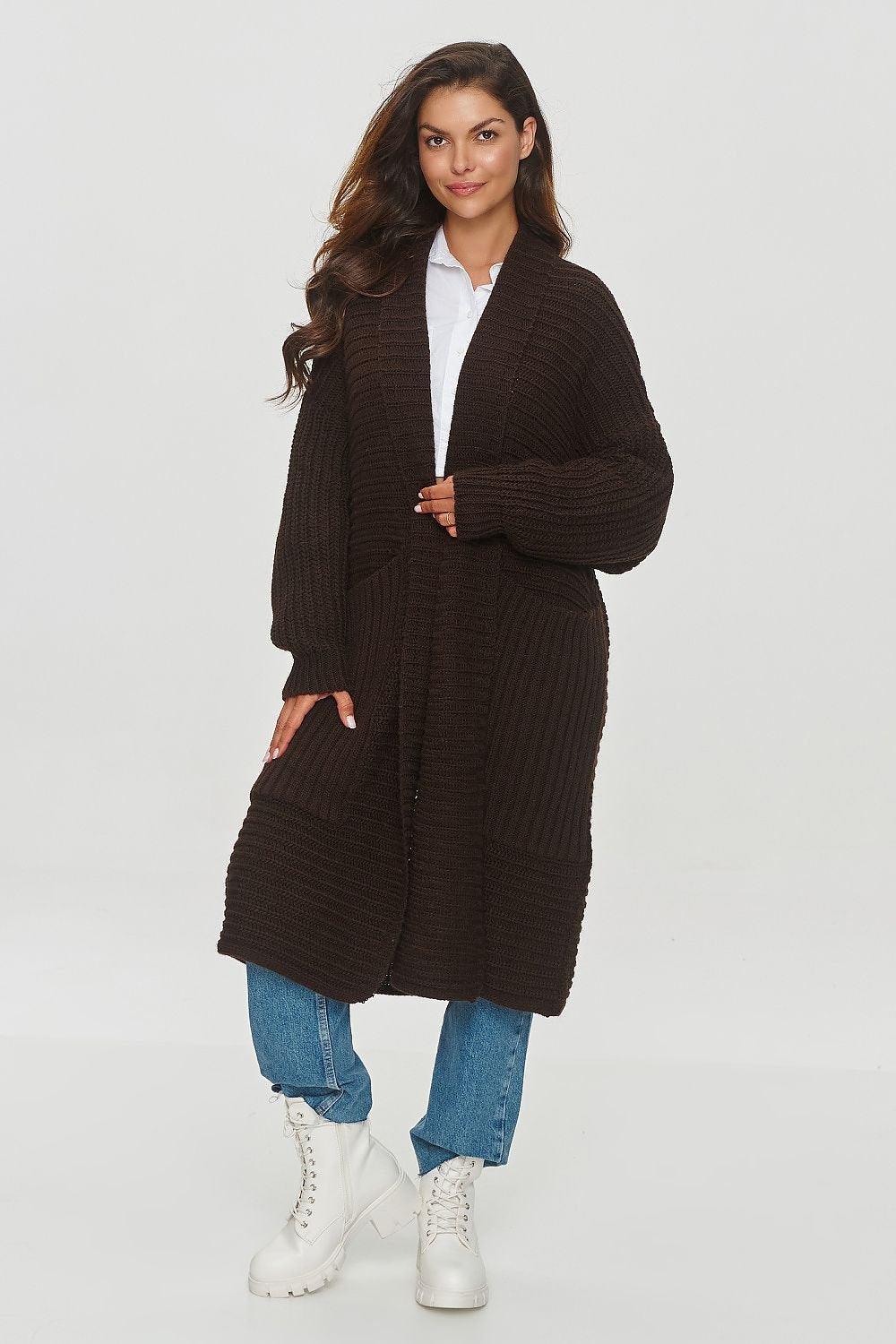 Cardigan model 201795 Makadamia - ElrubEcom