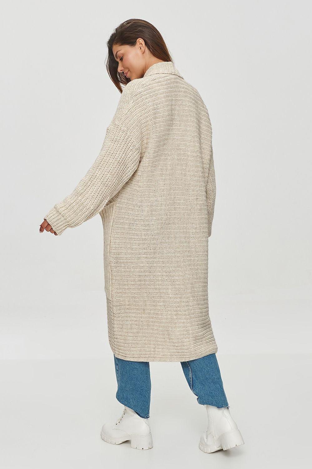 Cardigan model 201795 Makadamia - ElrubEcom