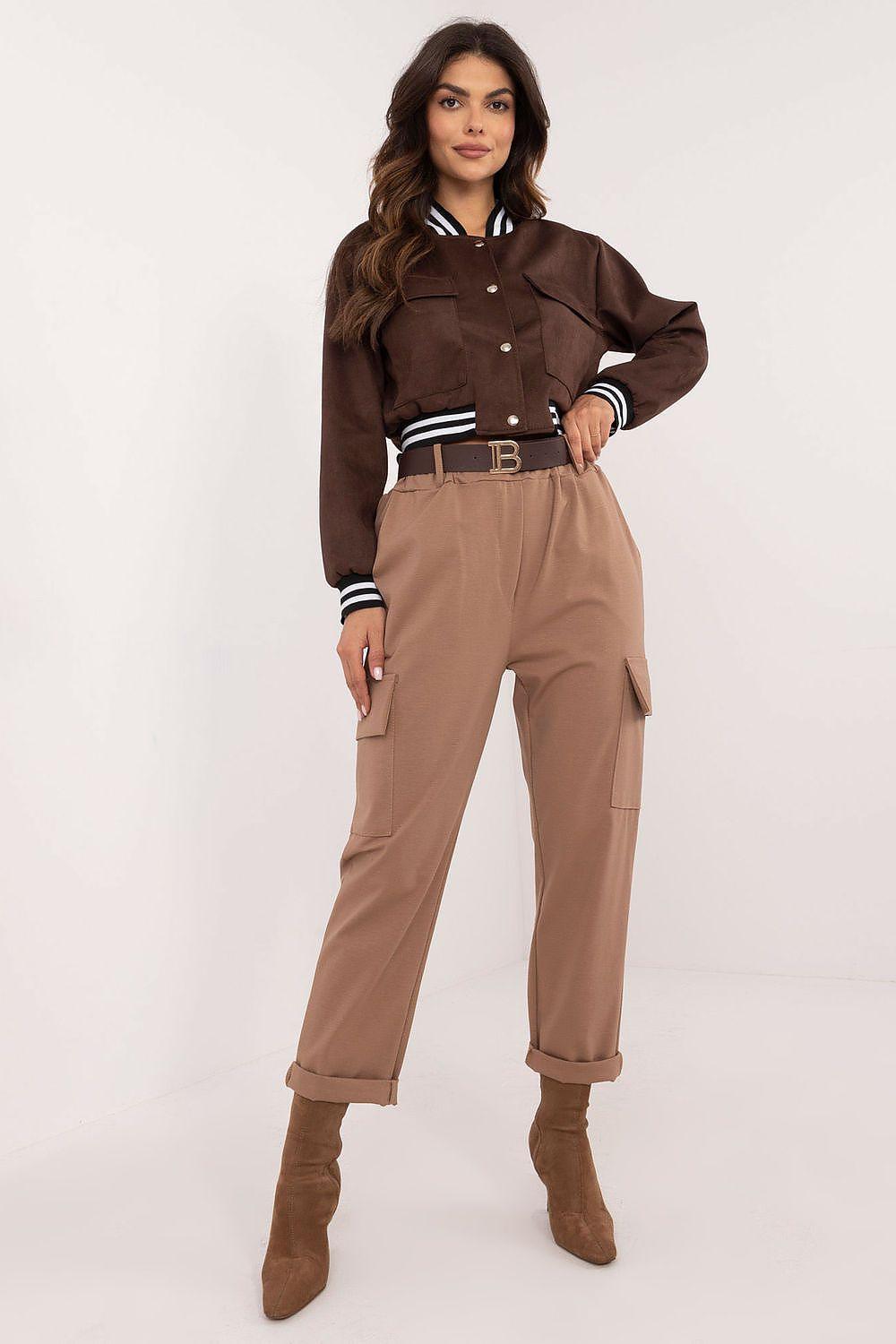 Women trousers model 202305 Och Bella - ElrubEcom