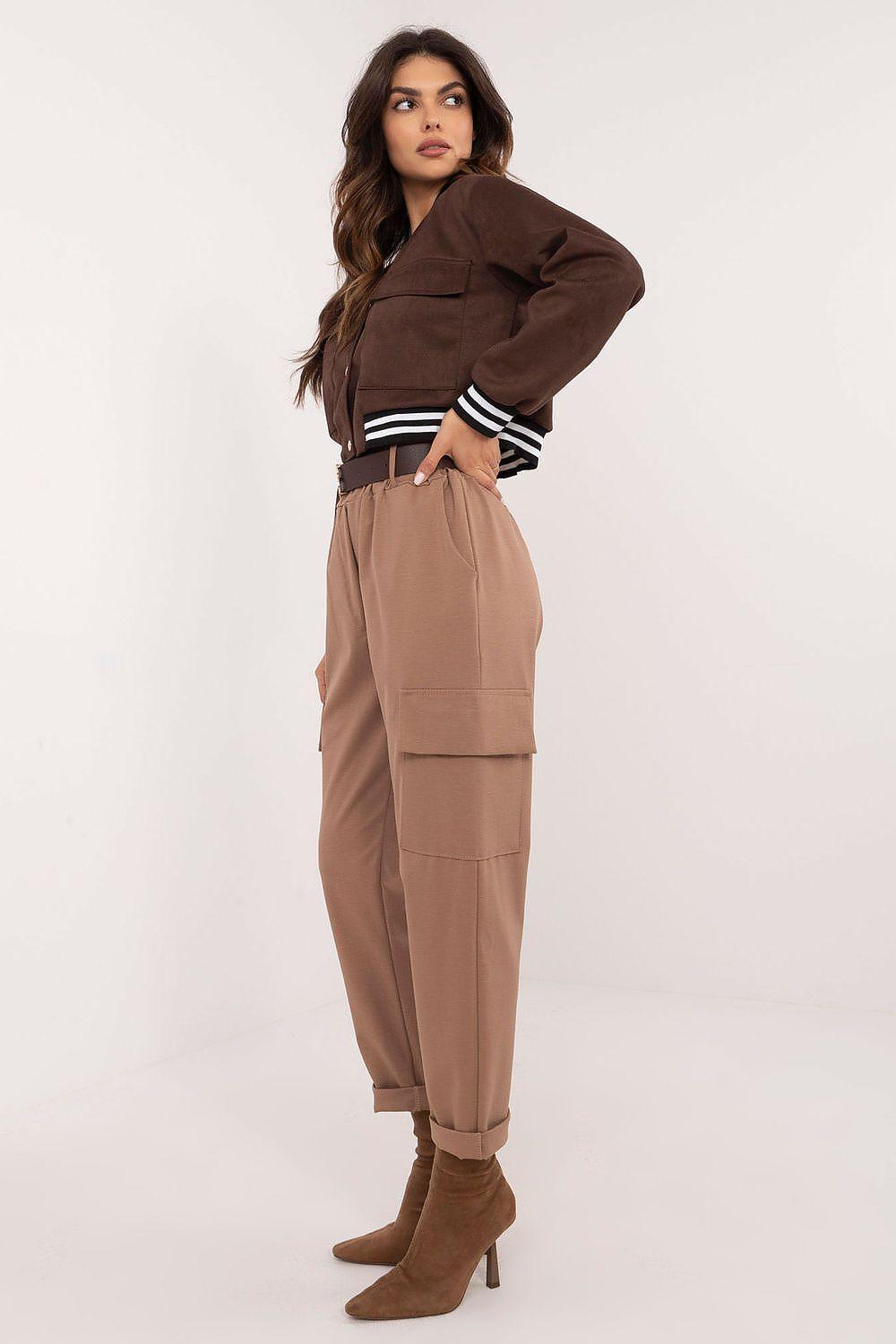 Women trousers model 202305 Och Bella - ElrubEcom