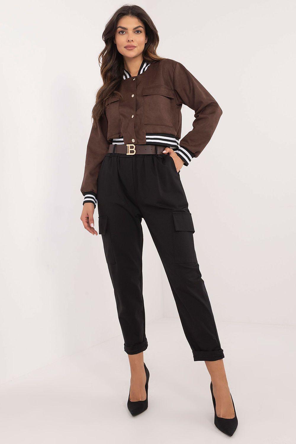 Women trousers model 202305 Och Bella - ElrubEcom