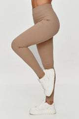 Long leggings model 202958 Makadamia - ElrubEcom