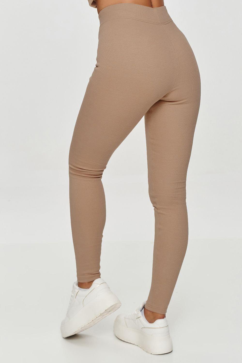 Long leggings model 202958 Makadamia - ElrubEcom