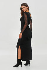 Evening dress model 202967 Makadamia - ElrubEcom