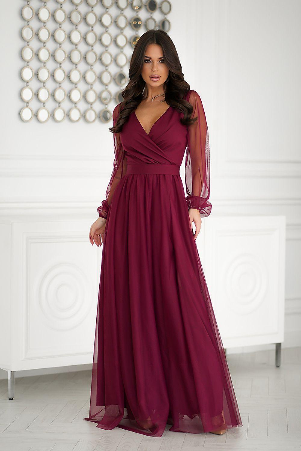 Long dress model 203762 Bicotone - ElrubEcom