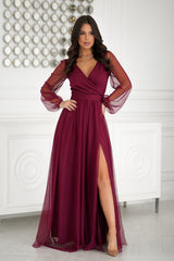 Long dress model 203762 Bicotone - ElrubEcom