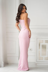 Long dress model 203797 Bicotone - ElrubEcom