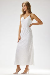 Long dress model 204262 awama - ElrubEcom