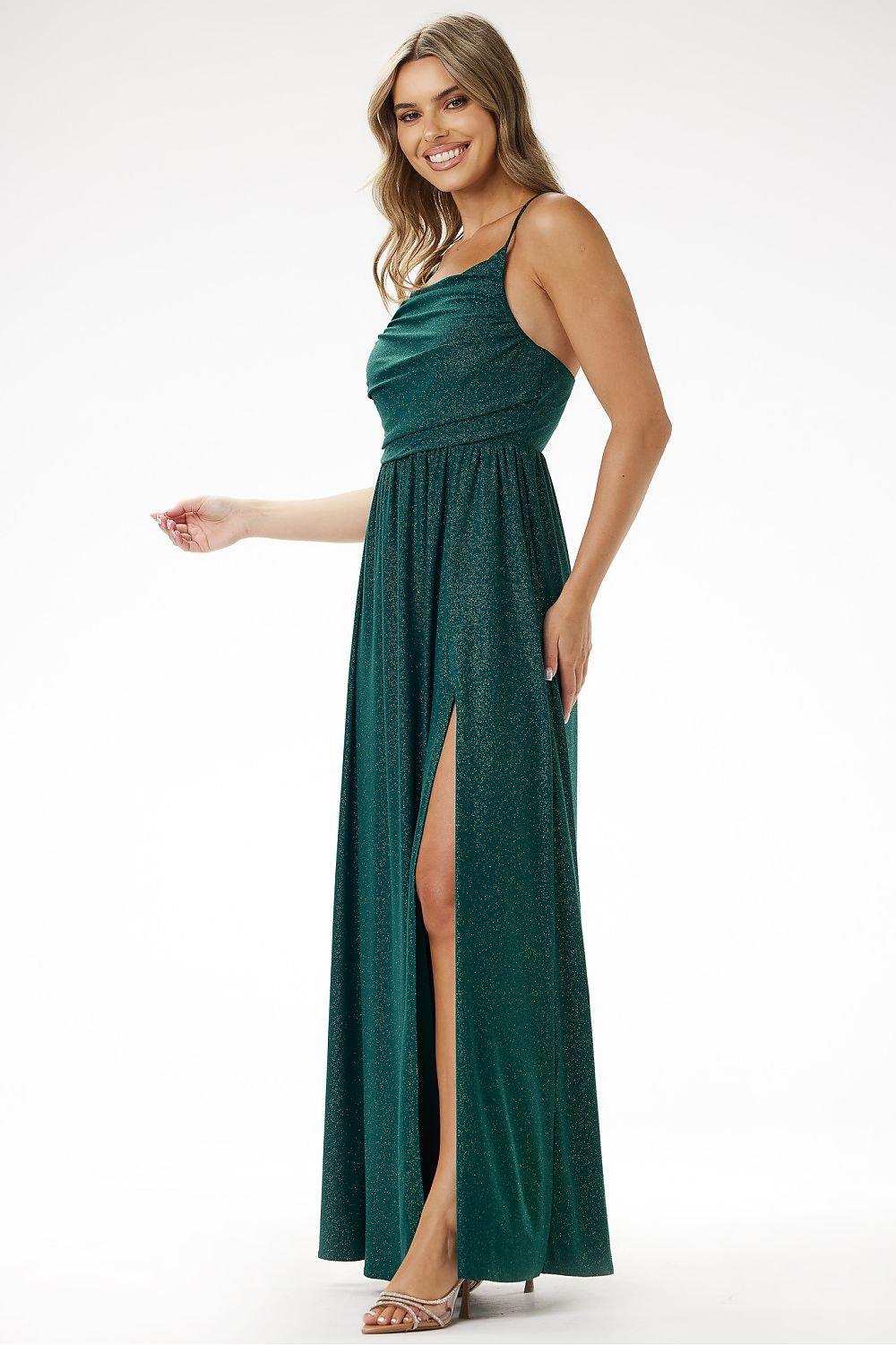 Long dress model 204265 awama - ElrubEcom