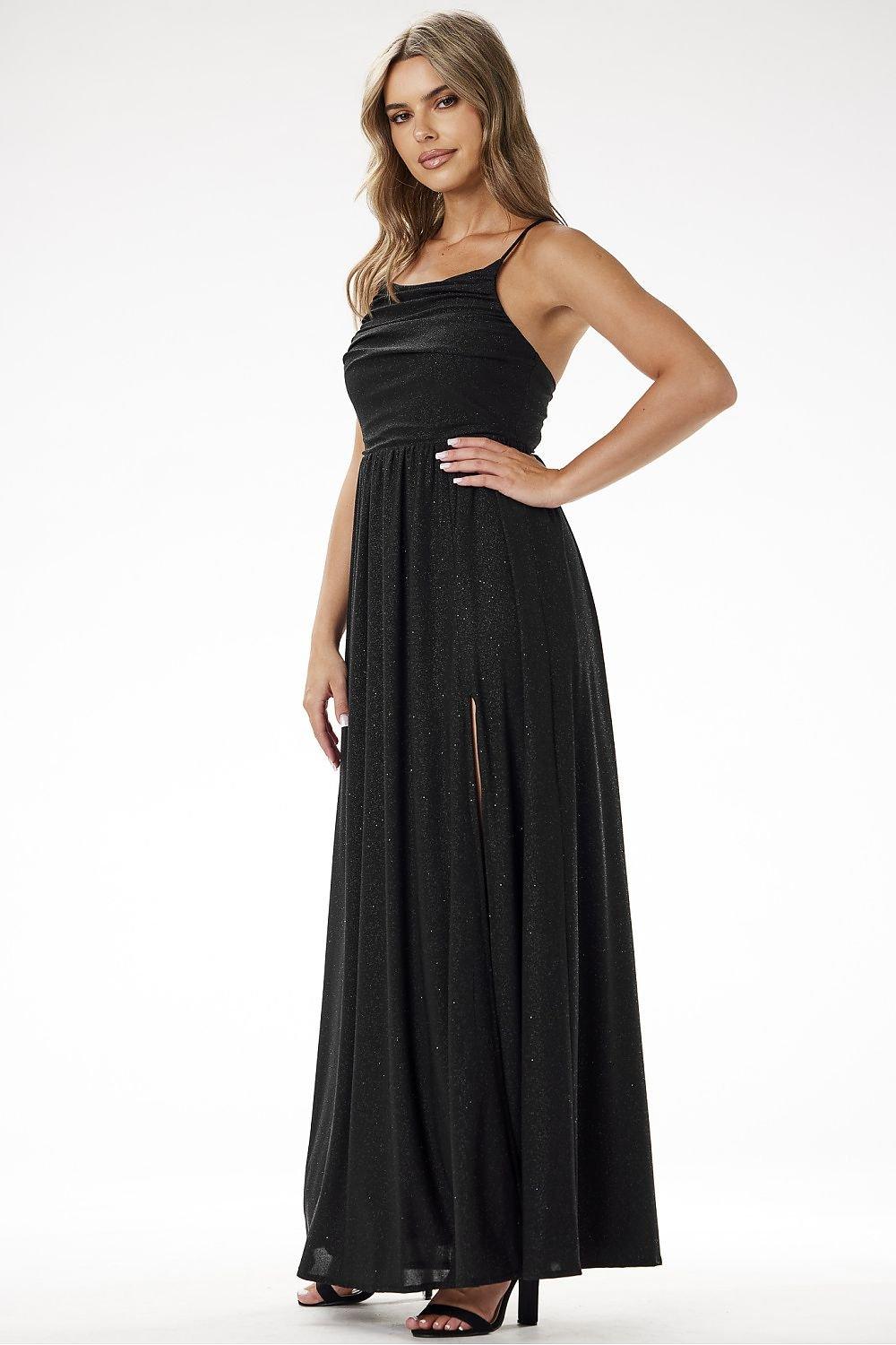 Long dress model 204265 awama - ElrubEcom