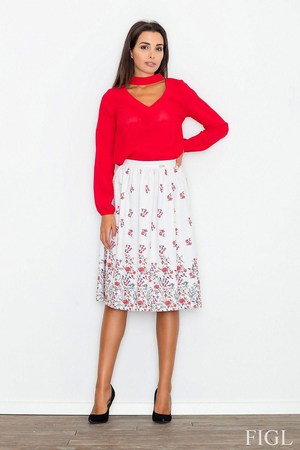 Skirt model 77054 Figl - ElrubEcom