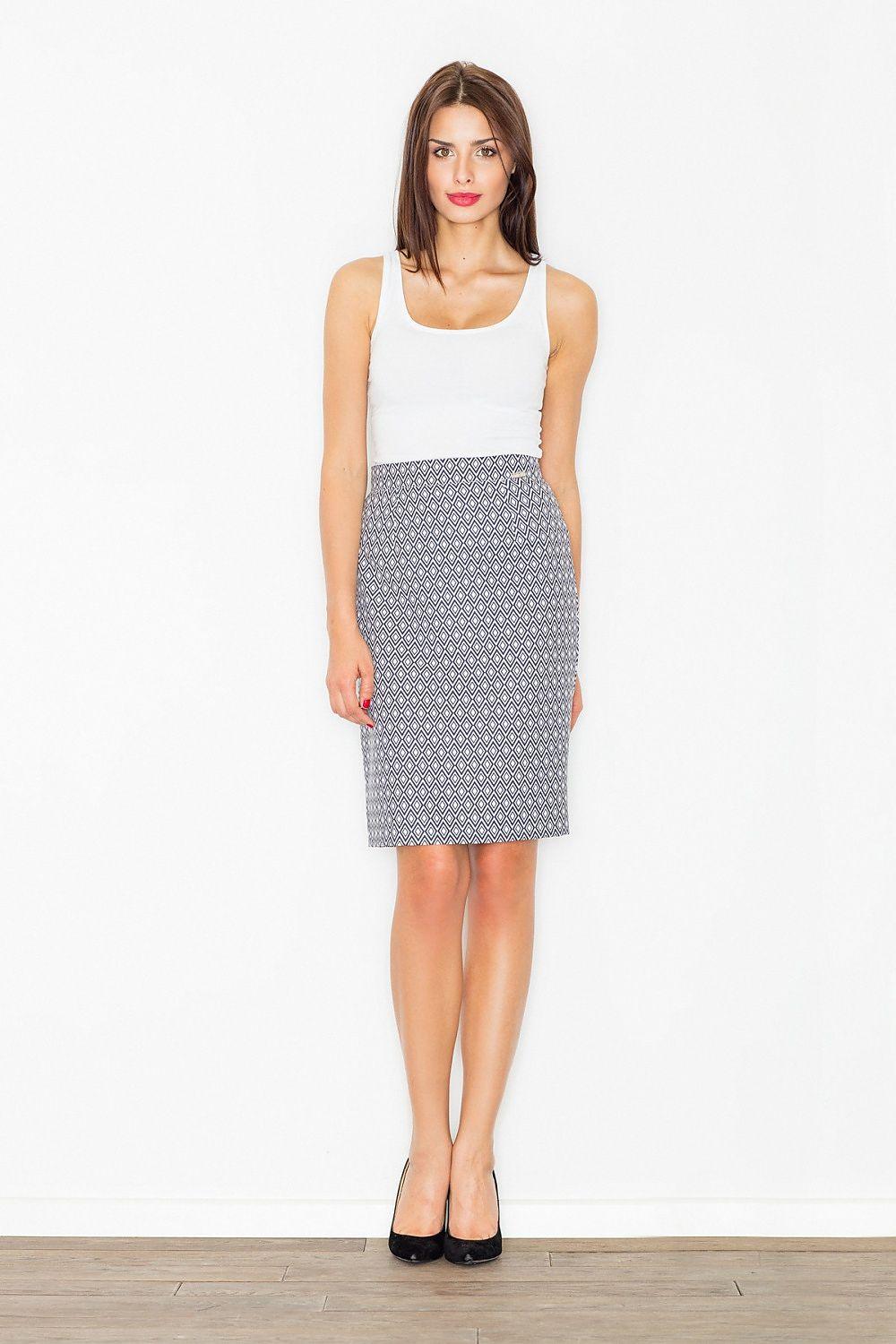 Skirt model 77139 Figl - ElrubEcom