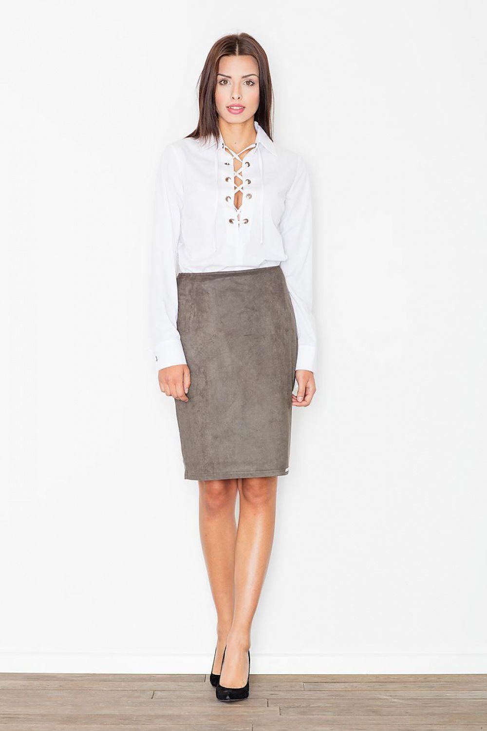 Classic skirt model 111505 Figl - ElrubEcom