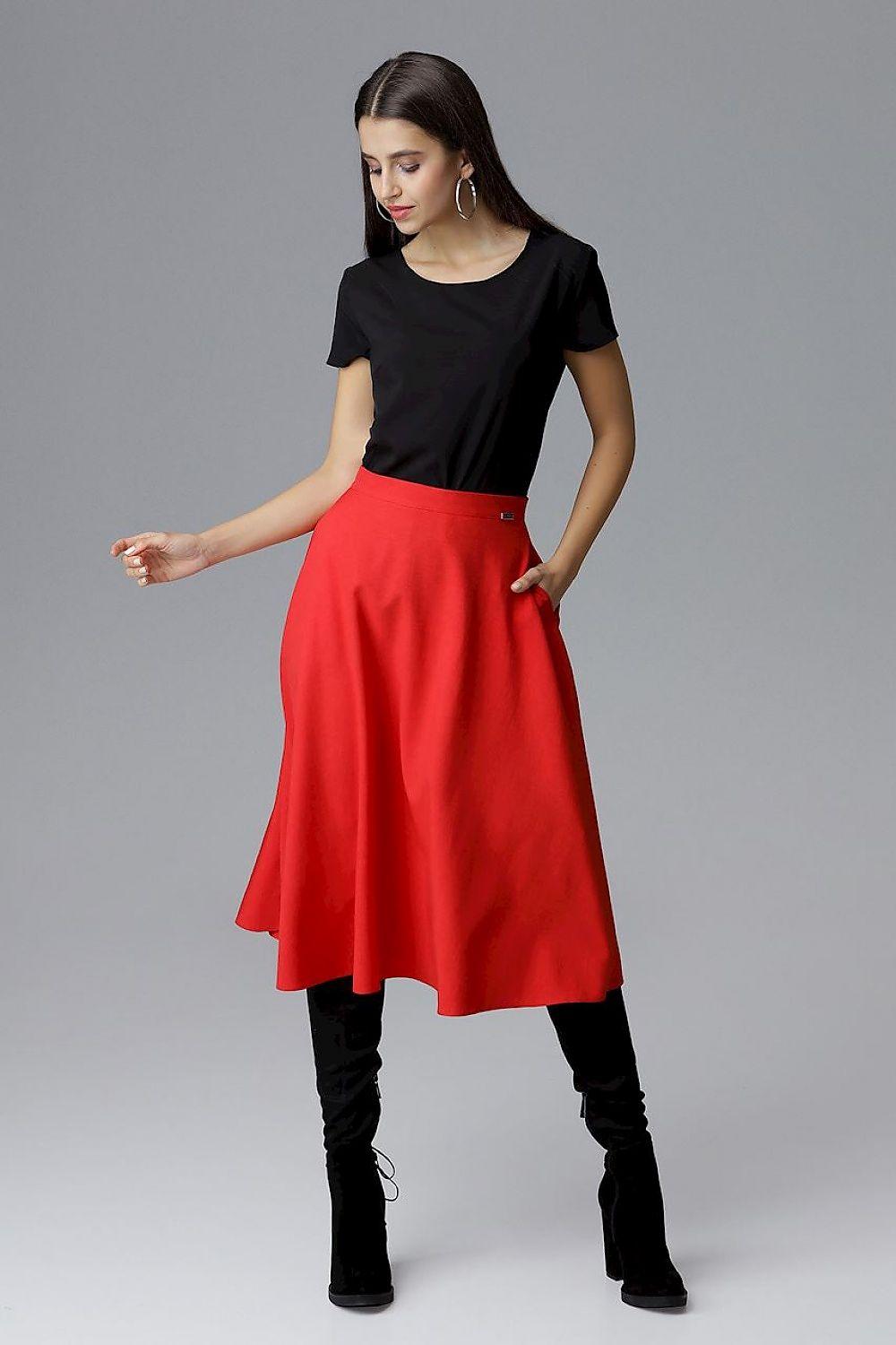 Skirt model 126037 Figl - ElrubEcom