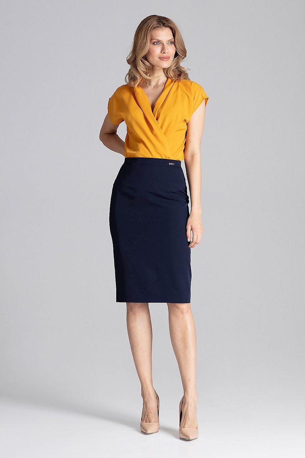 Classic skirt model 129754 Figl - ElrubEcom