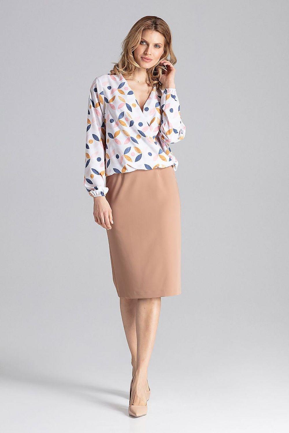 Classic skirt model 129754 Figl - ElrubEcom