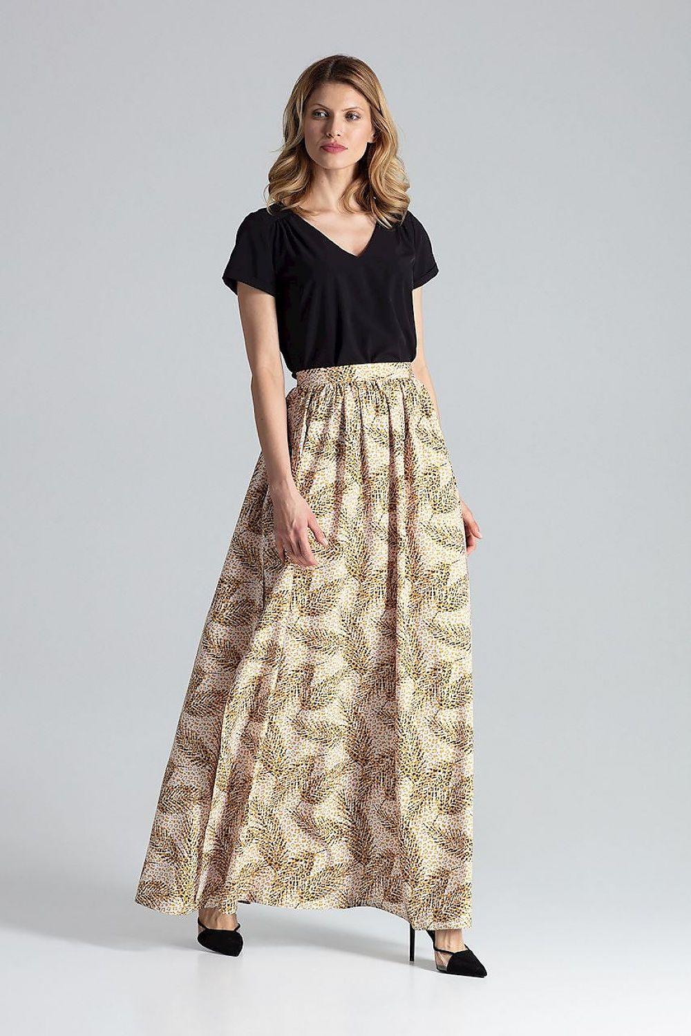 Long skirt model 132475 Figl - ElrubEcom