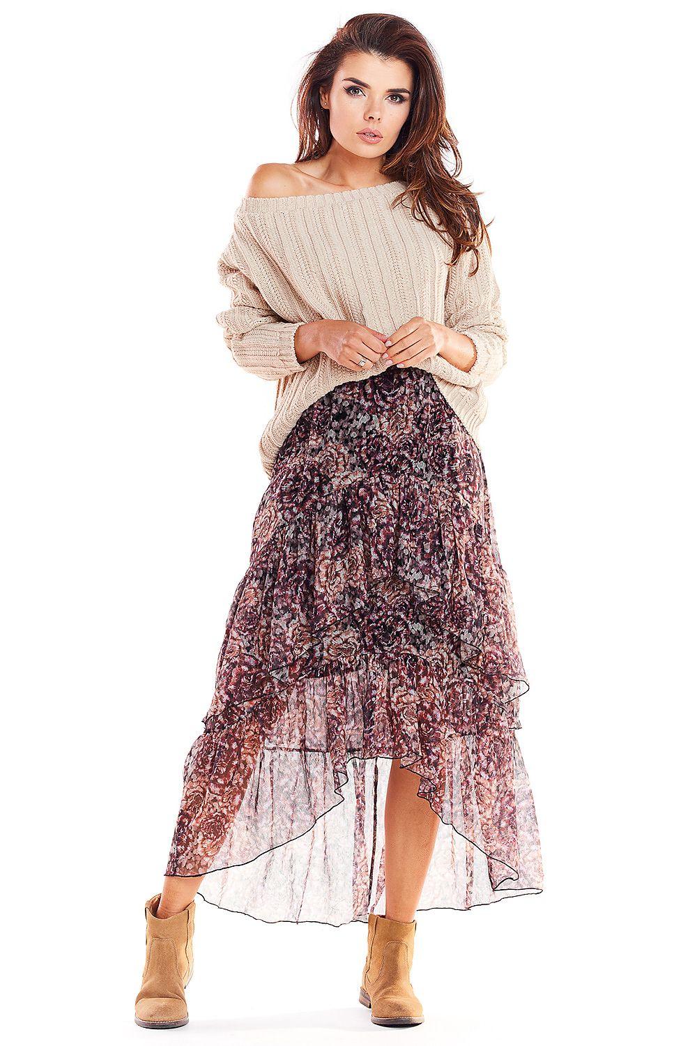 Skirt model 139551 awama - ElrubEcom