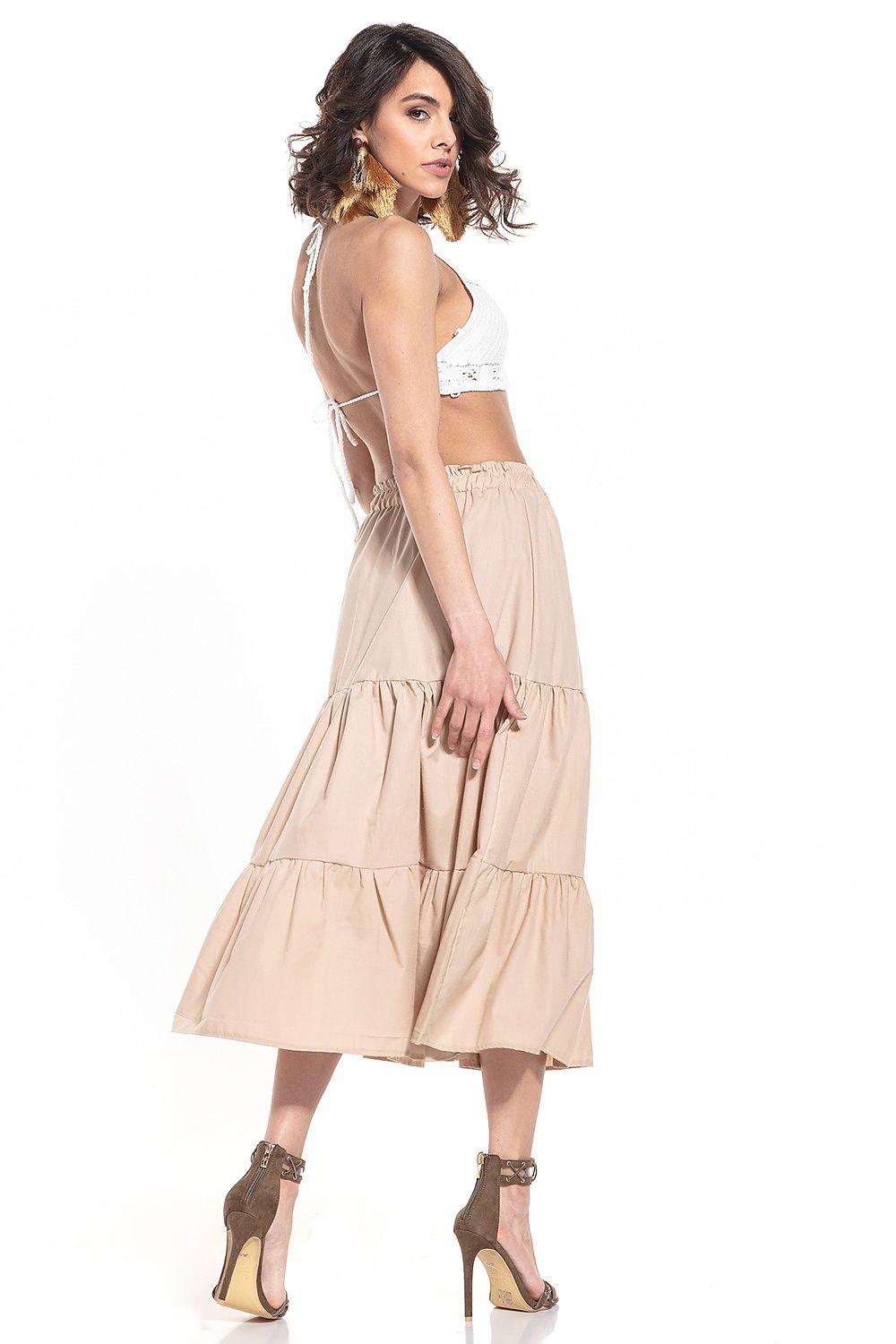 Long skirt model 152907 Tessita - ElrubEcom