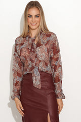 Blouse model 169583 Makadamia - ElrubEcom