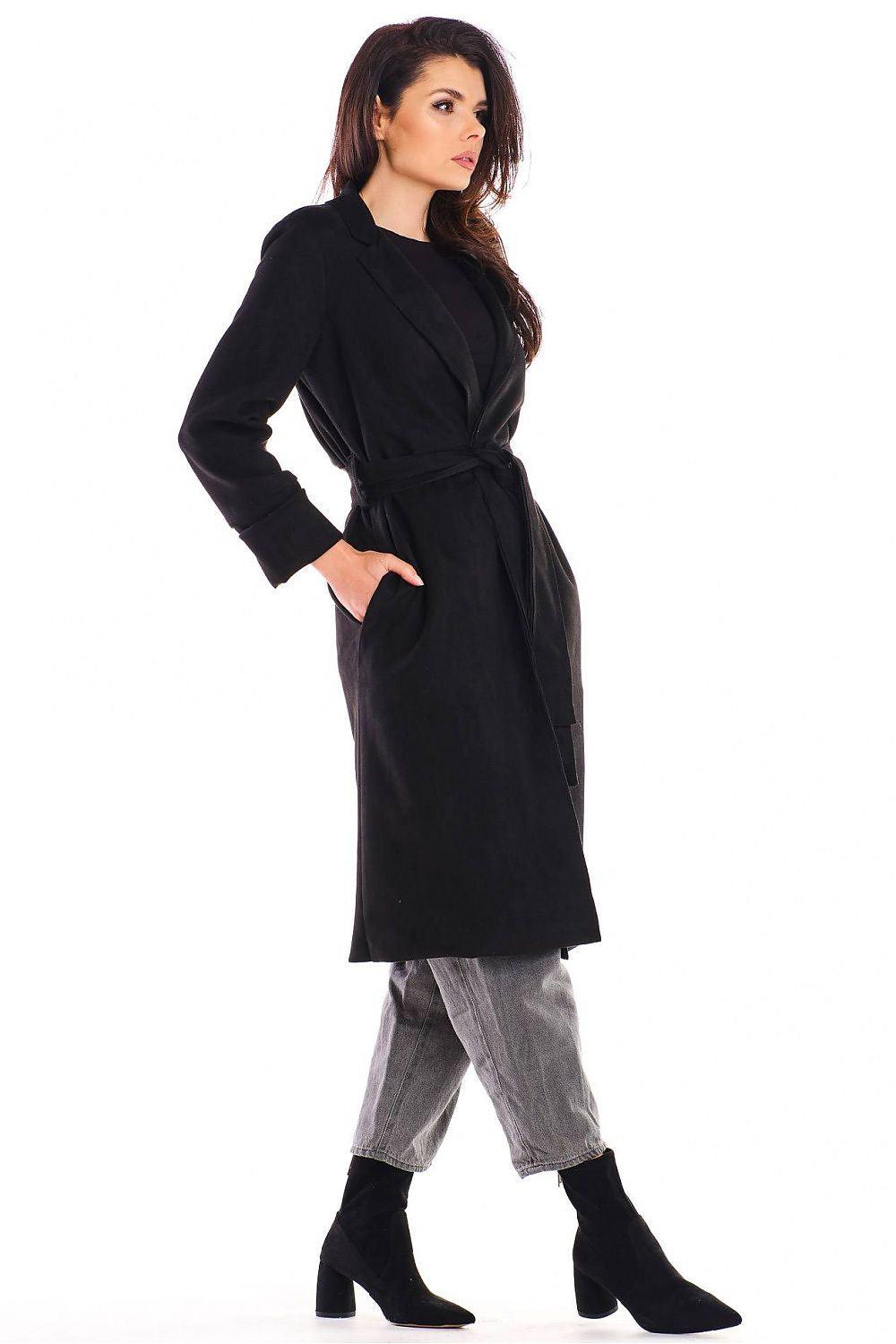 Coat model 158796 awama - ElrubEcom