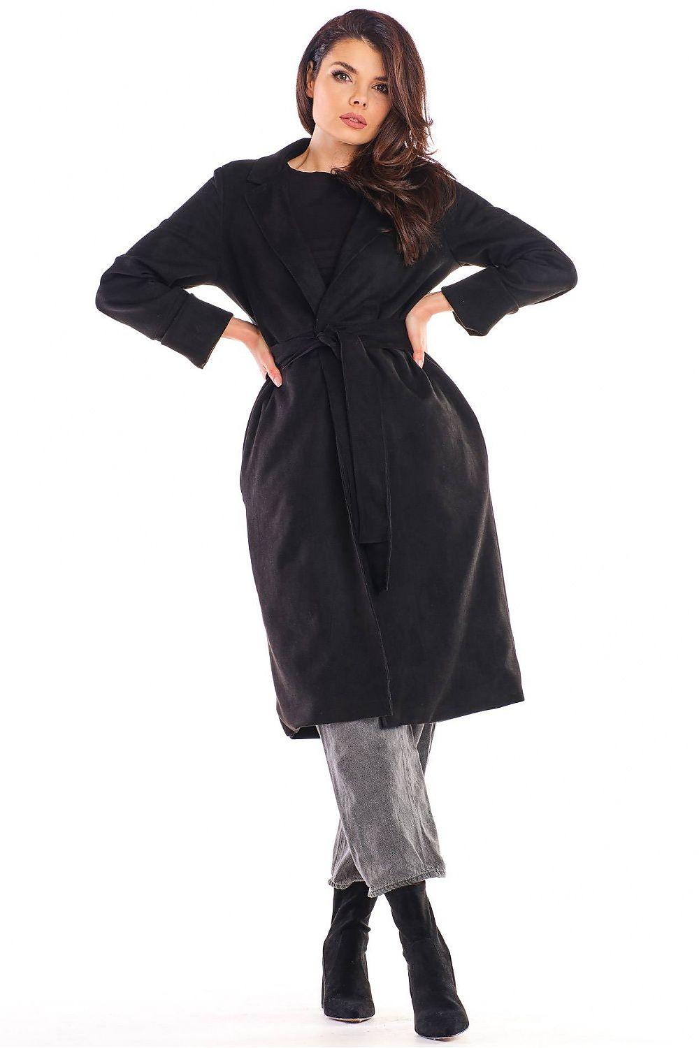 Coat model 158796 awama - ElrubEcom