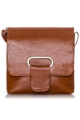 Natural leather bag model 173189 Galanter - ElrubEcom